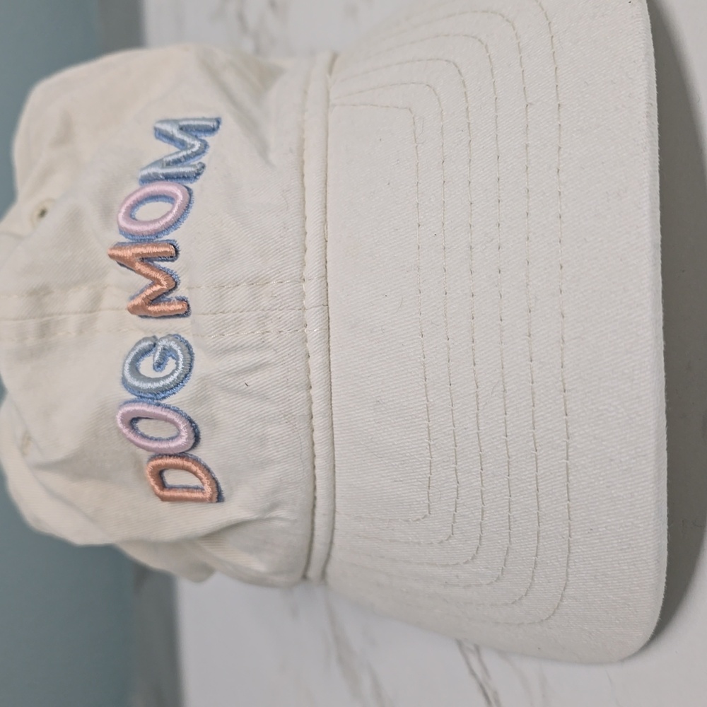 Dog Mom Embroidered Cap